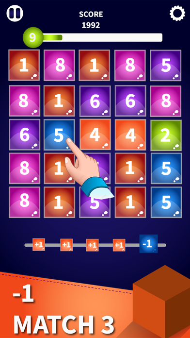 Cuplikan Layar Game 2048 Block Puzzle Number Games