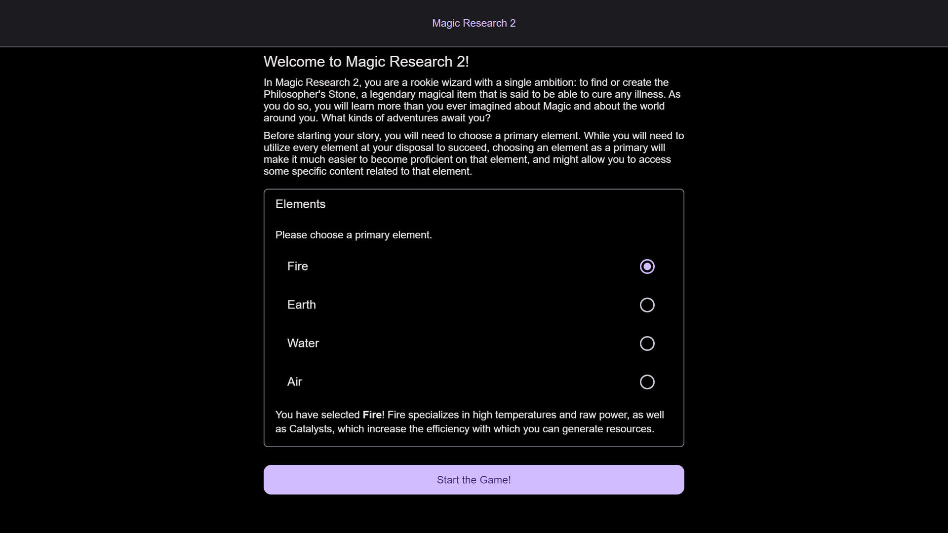 Скриншот игры Magic Research 2