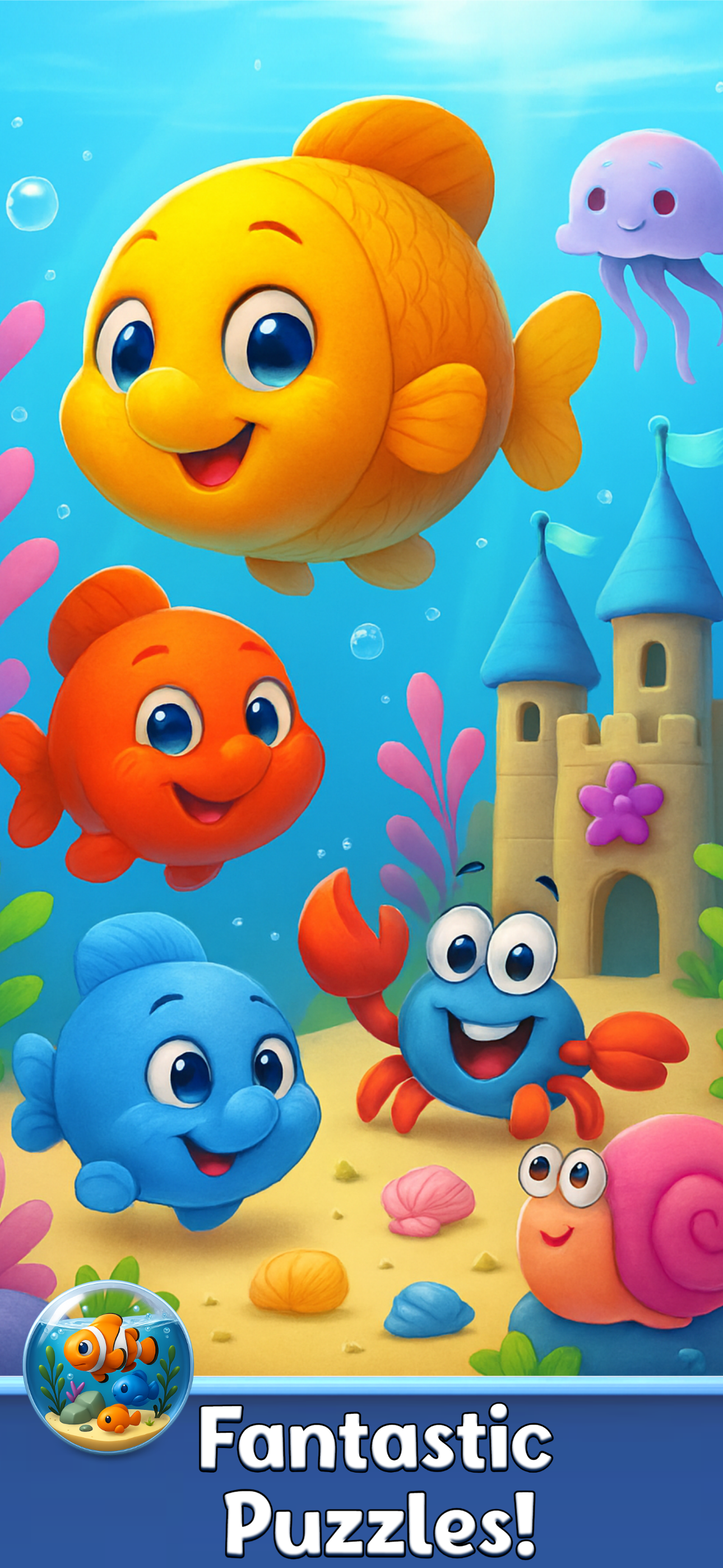 OceanVeil : Aqua Match Oce Game Screenshot