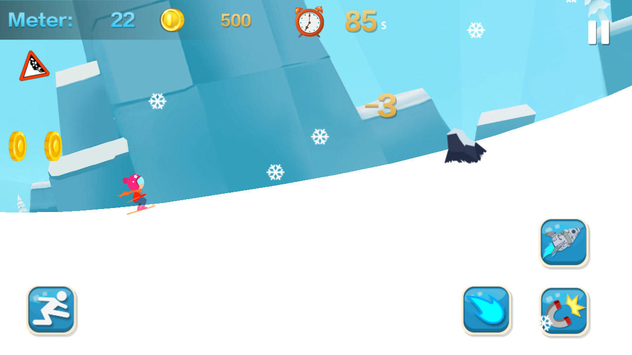 Brave Ski 遊戲截圖