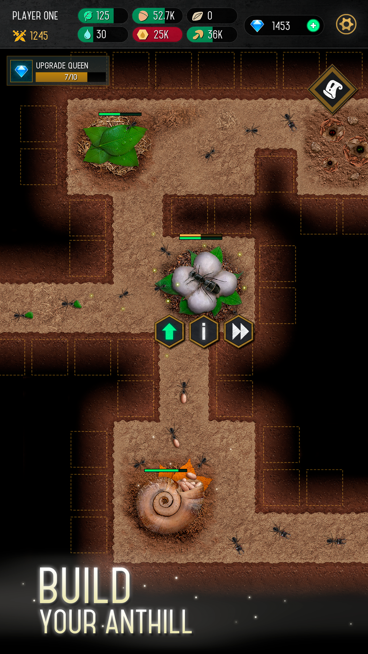 Screenshot of Ant Colony Simulator