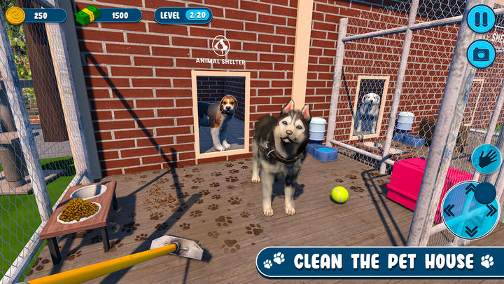 my pet care hotel - jogo de resgate e abrigo de animais, seja um