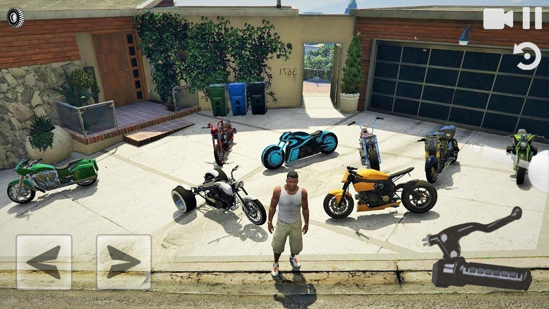 Screenshot of Indian Bikes Simulator 3D