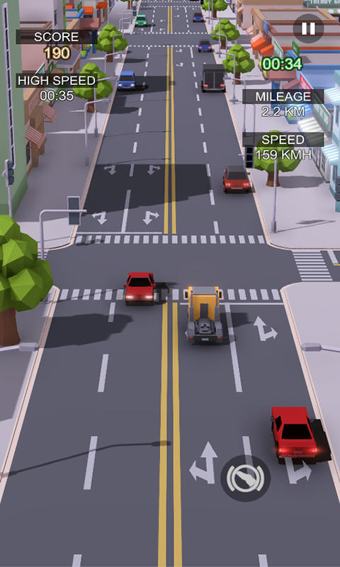 拥挤狂飙 Game Screenshot