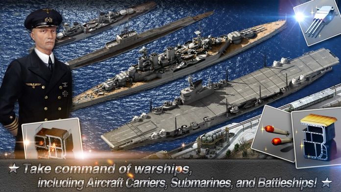 Navy Field: 線上艦隊戰爭遊戲截圖