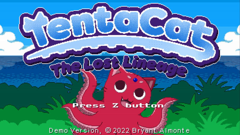 TentaCat: The Lost Lineage Game Screenshot