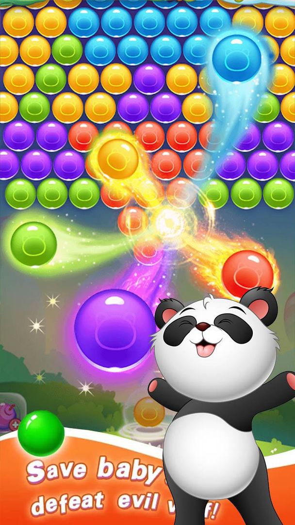 New Bubble Shooter : Bubble Panda Pop Rescue screenshot game