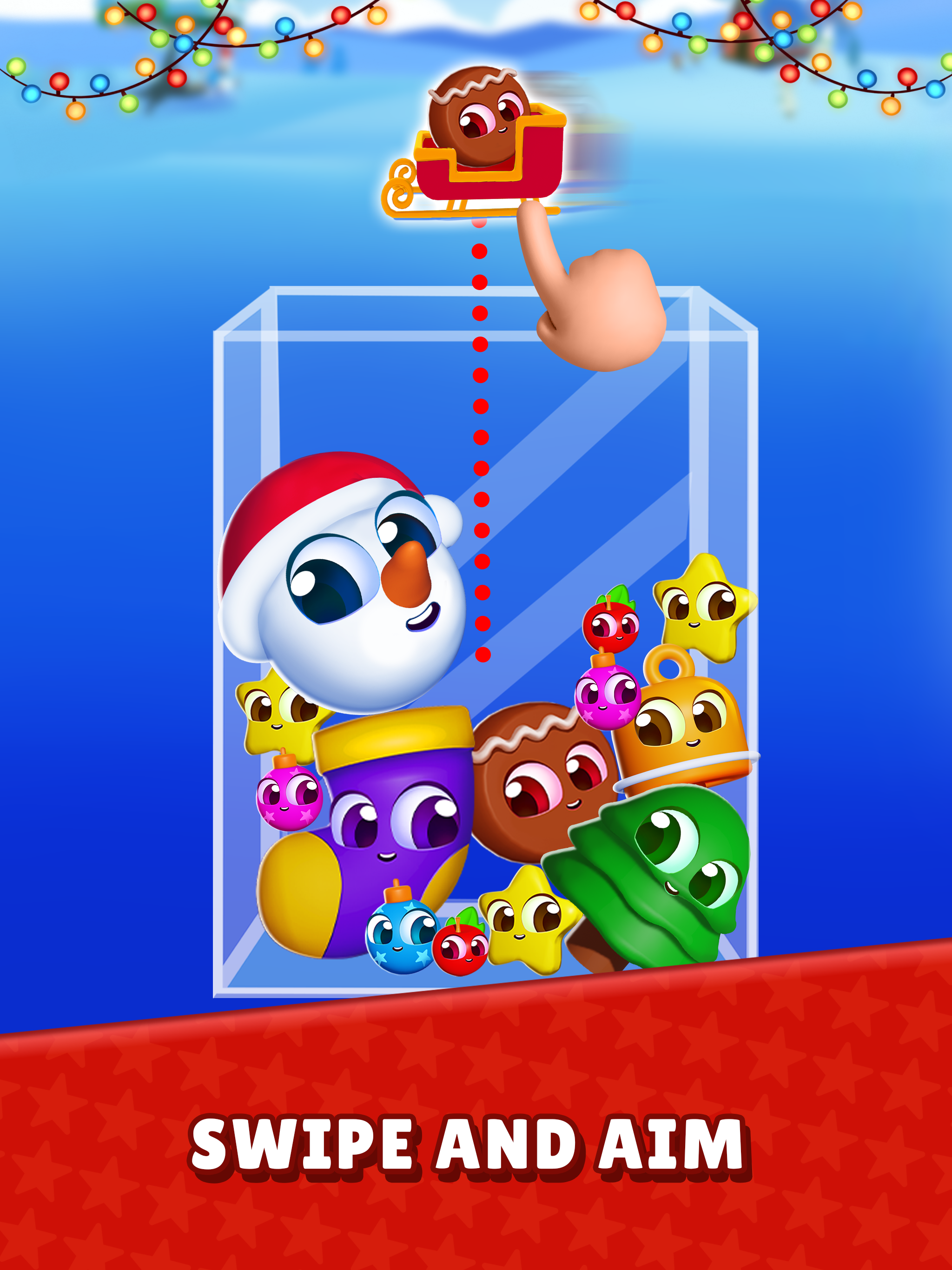Merge to Santa: Fun Merge Game Screenshot