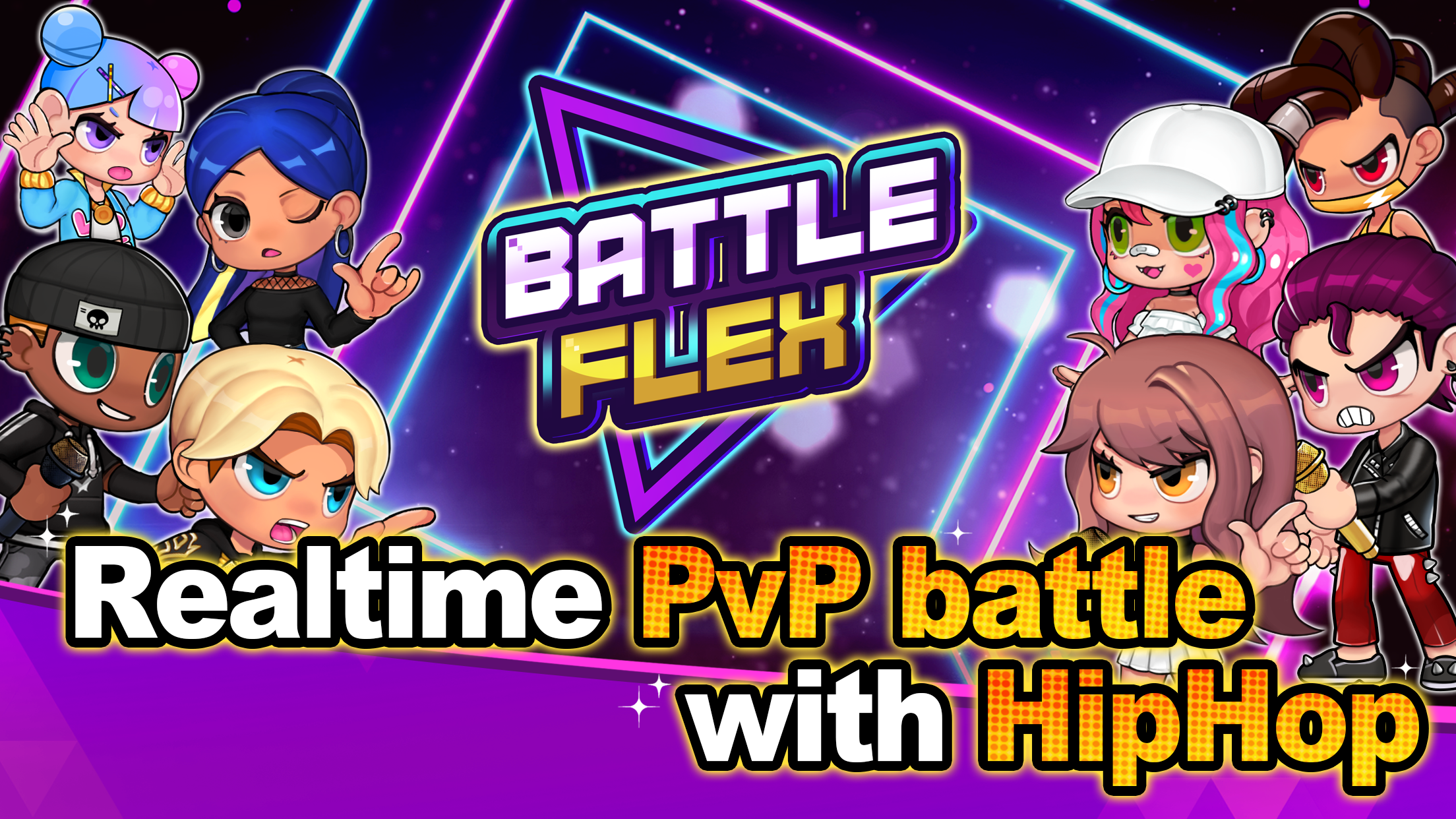 Screenshot 1 of Battle Flex - HipHop Battle sa aking kamay 1.0.34