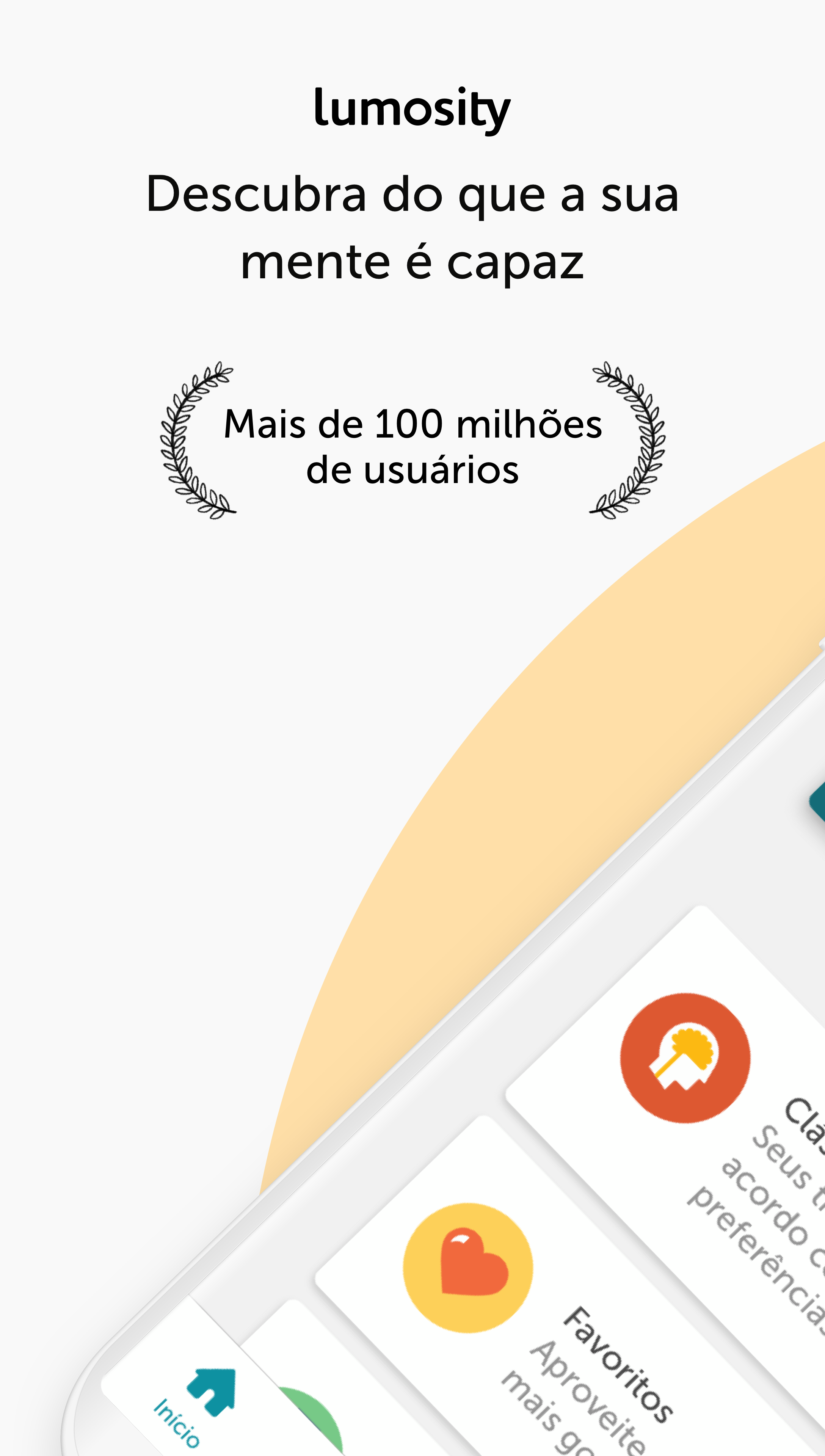 Captura de Tela do Jogo Lumosity: Treinar Cérebro