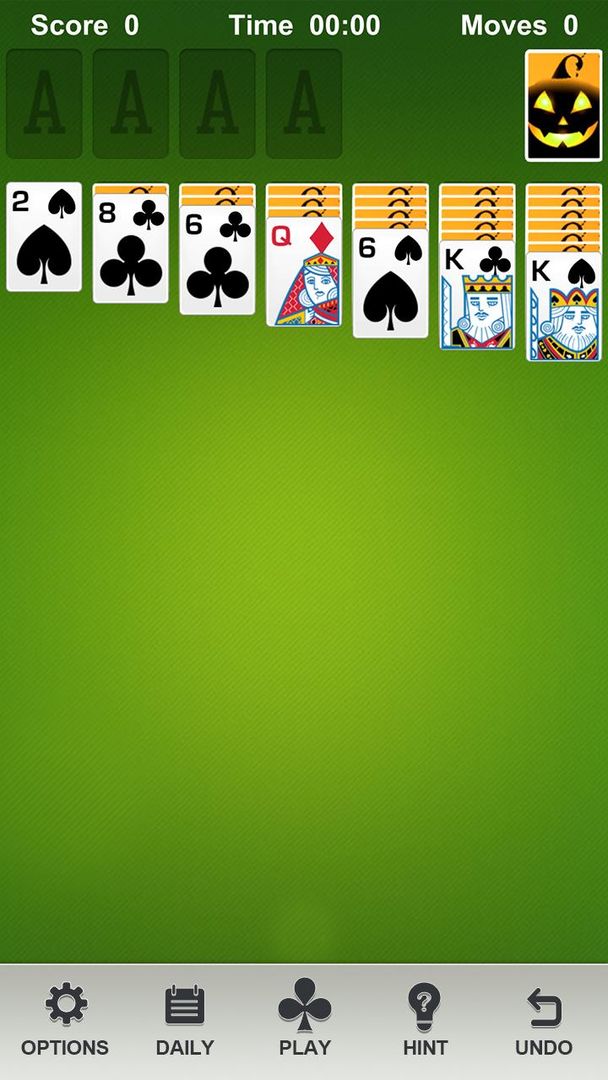 Solitaire screenshot game
