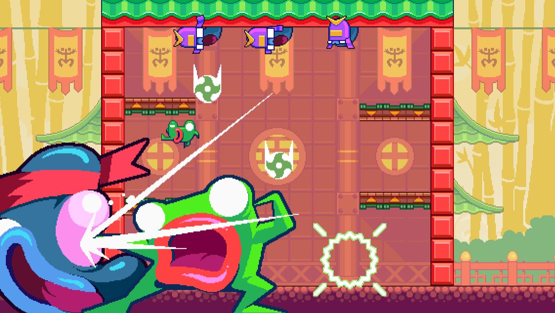Green Ninja: Year of the Frog Game Screenshot