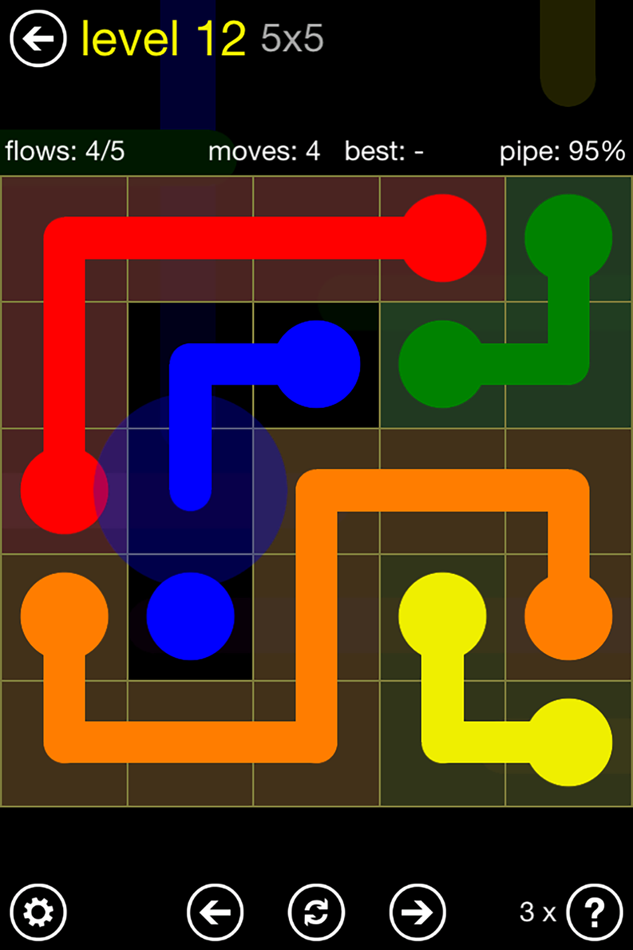Flow Free Game Screenshot
