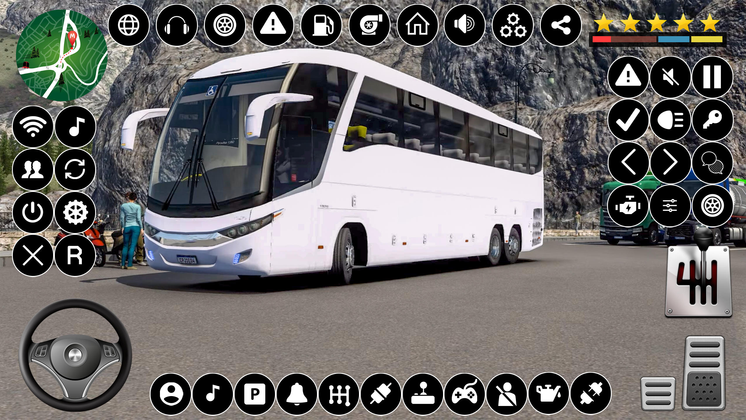 Indian Bus Simulator Driving Game Screenshot