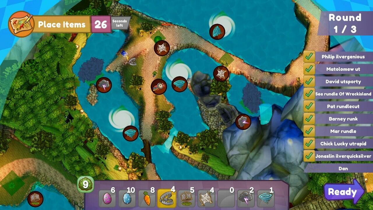 Screenshot of Running Fable