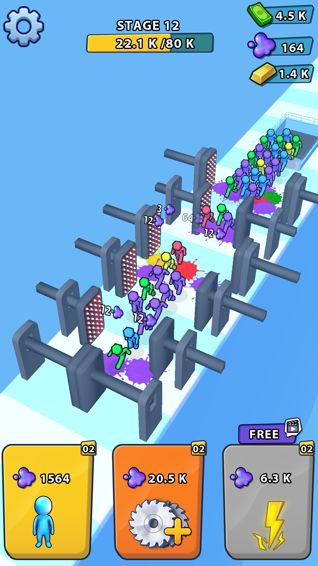 Enemies Master Squish Trap Game Screenshot