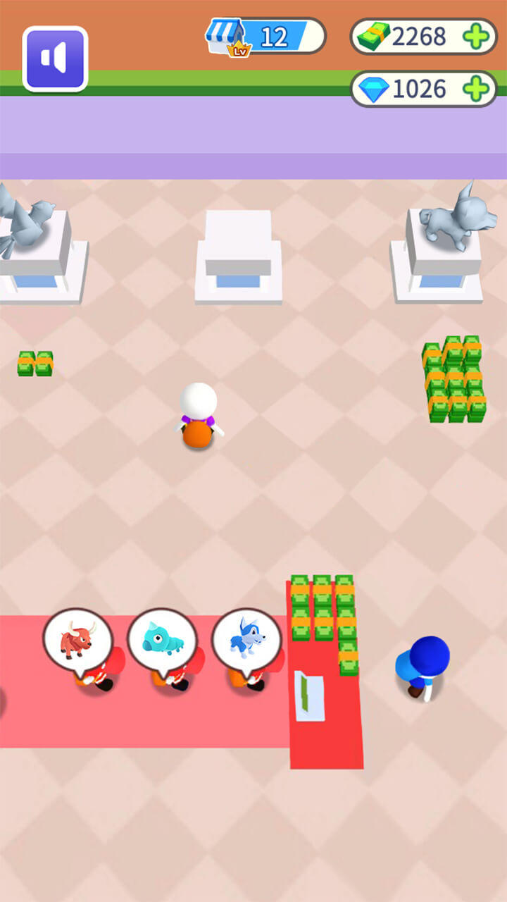 Cuplikan Layar Game Train Pets Master-Pets Quest