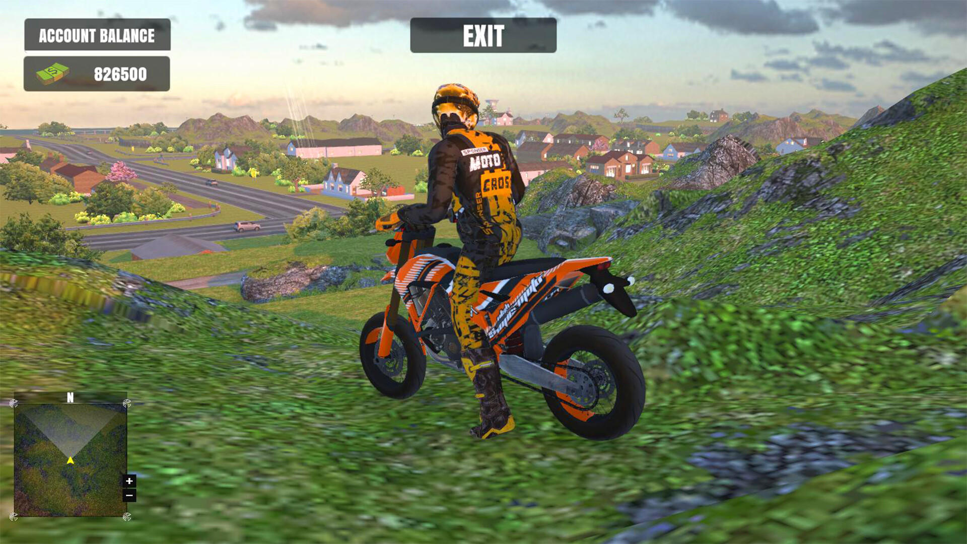 Screenshot of Real Motocross Driving Simulator