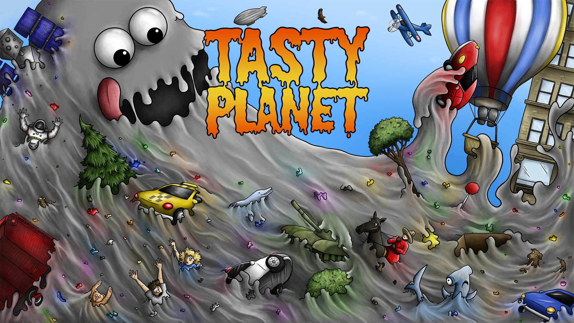 Tasty Planet Game Screenshot