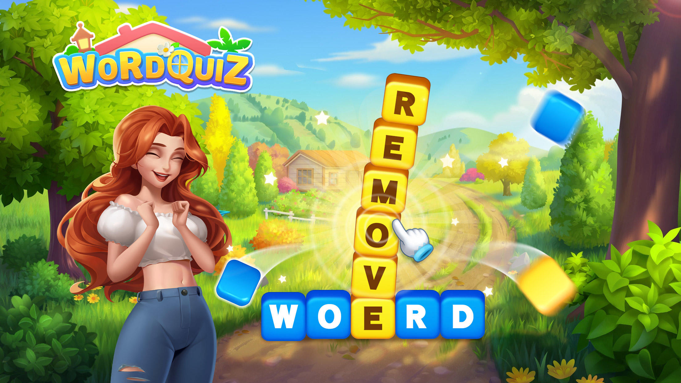 Скриншот игры Word Quiz: Decor House Design