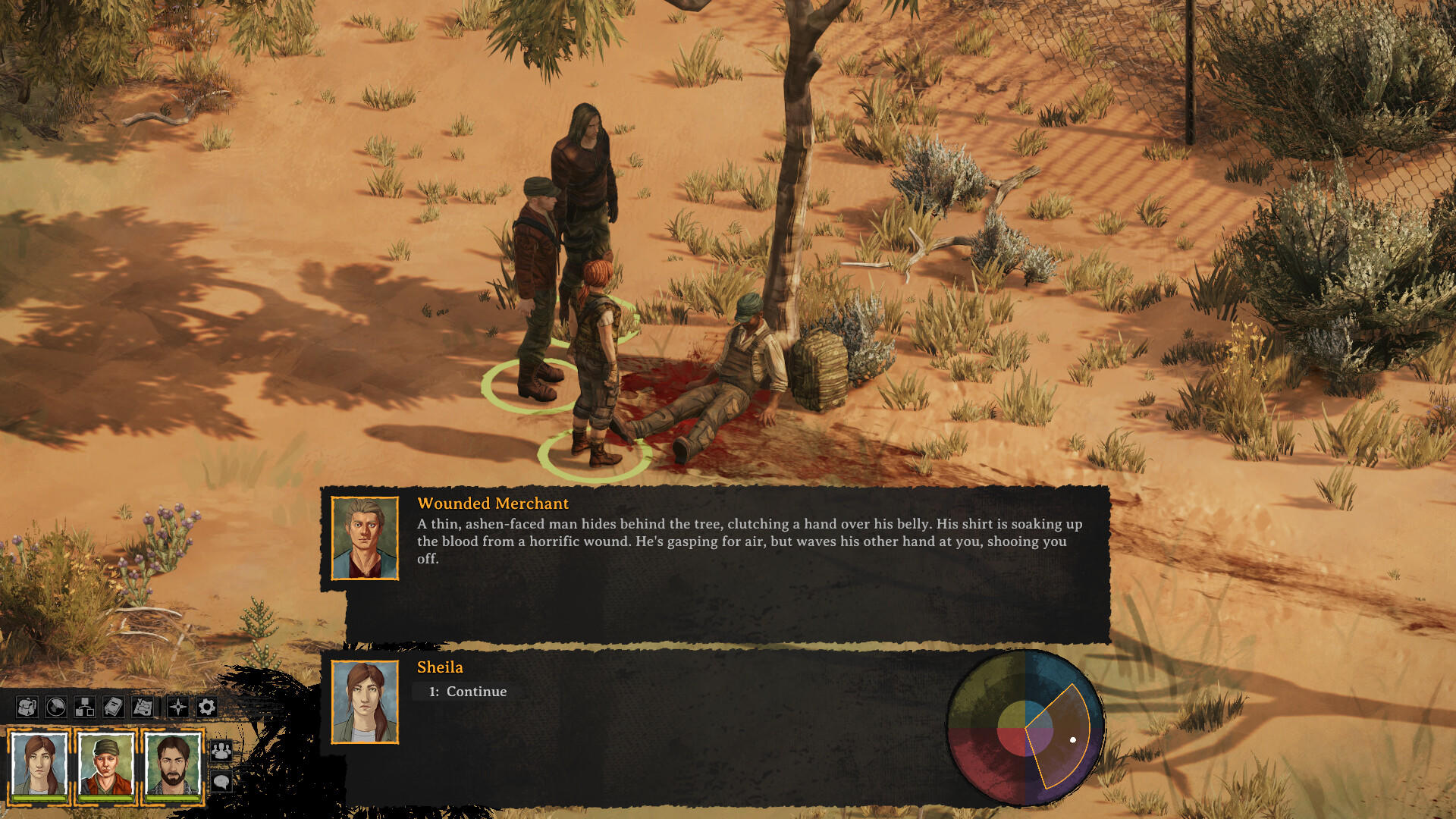 Screenshot of Broken Roads