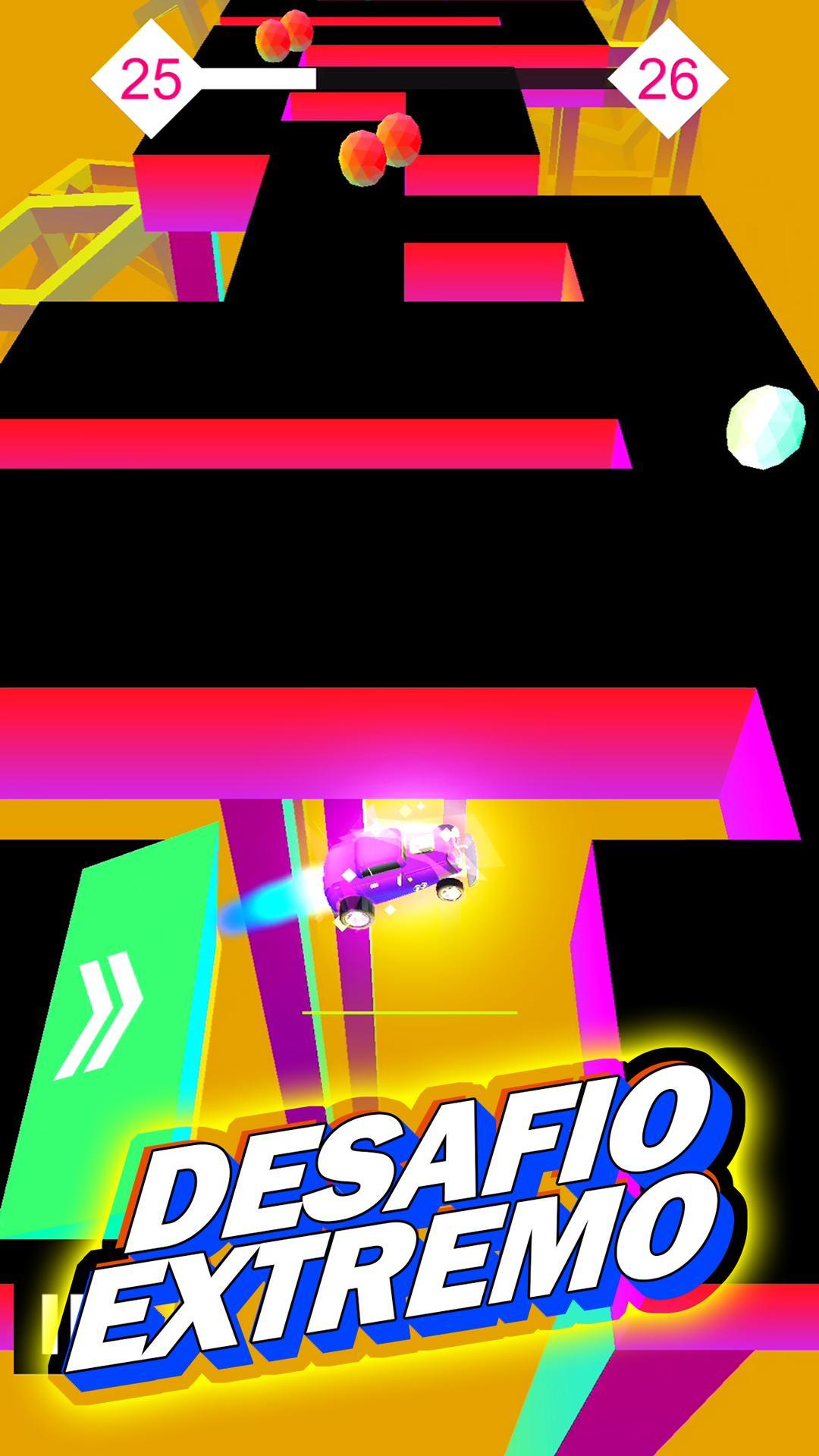 Captura de Tela do Jogo Cliff Drift Car Racing