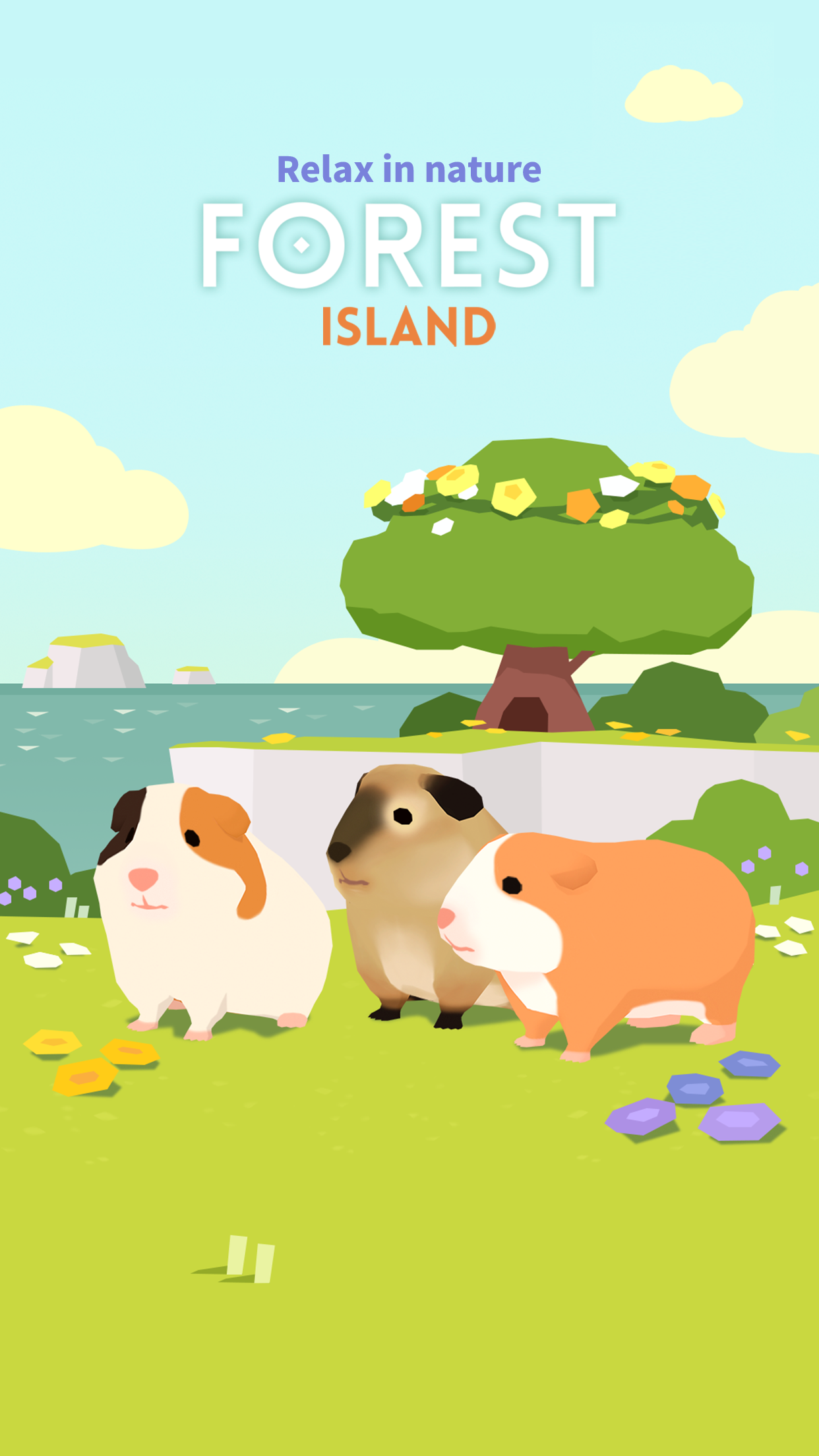Forest Island: Relaxing Game Game Screenshot