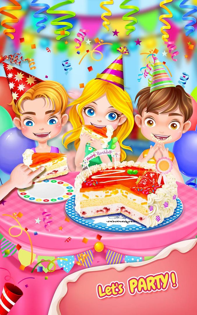 Sweet Birthday Cake Maker screenshot game