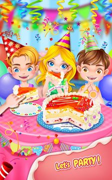 Sweet Birthday Cake Maker 遊戲截圖
