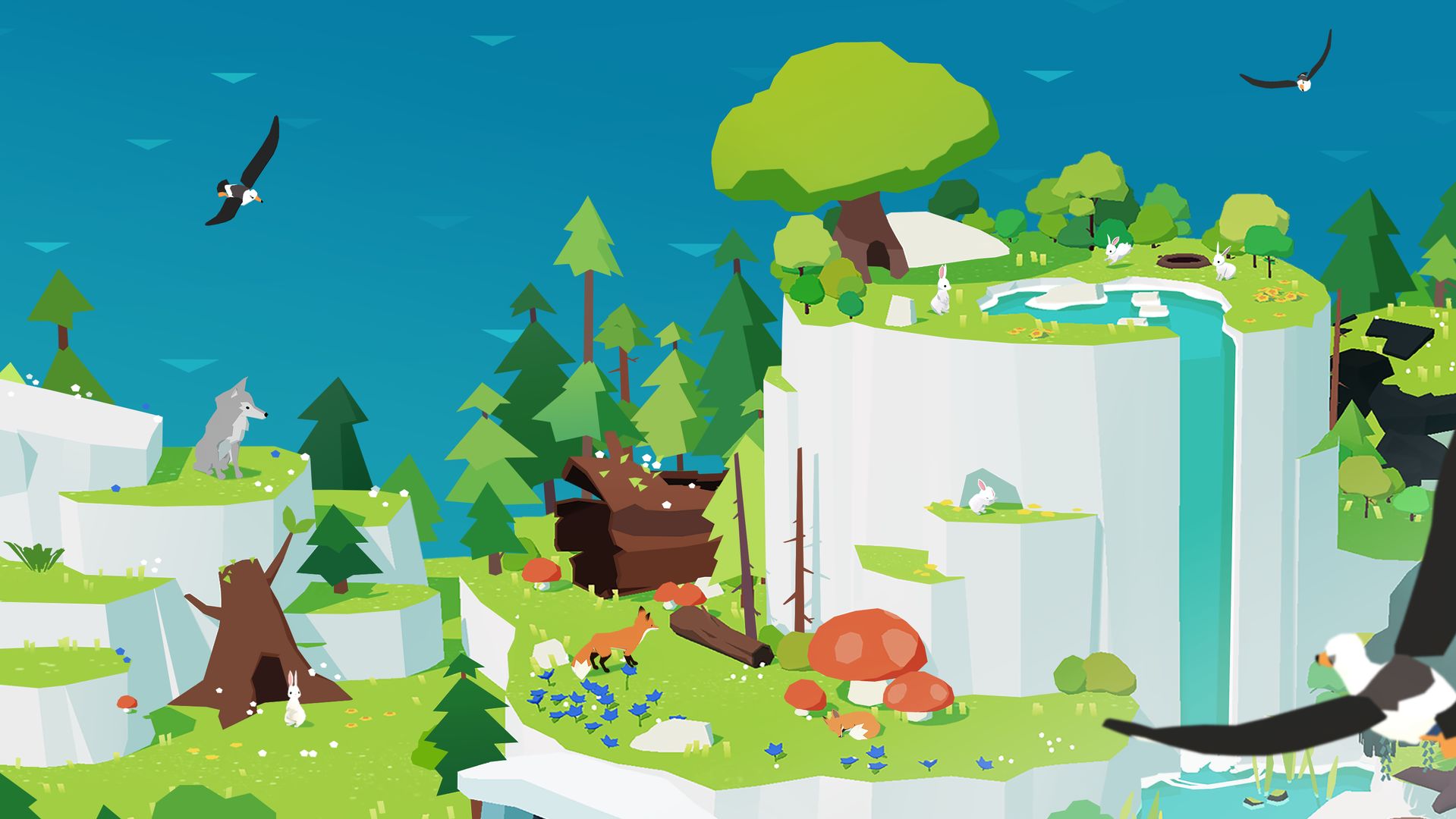 Screenshot of Forest Island : Relaxing Game