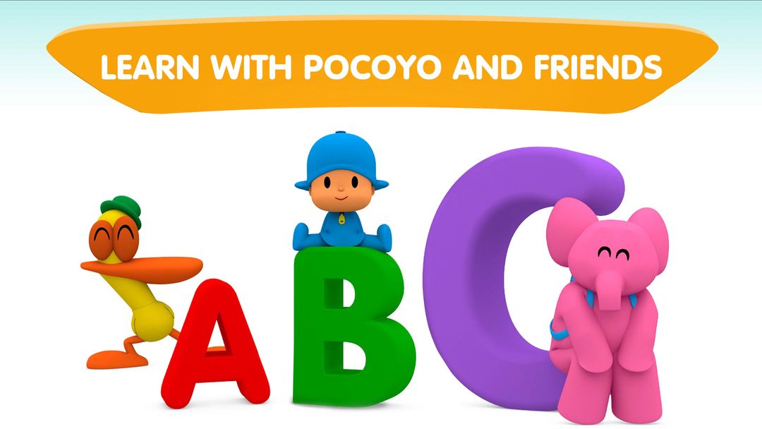 Screenshot of Pocoyo Alphabet: ABC Learning