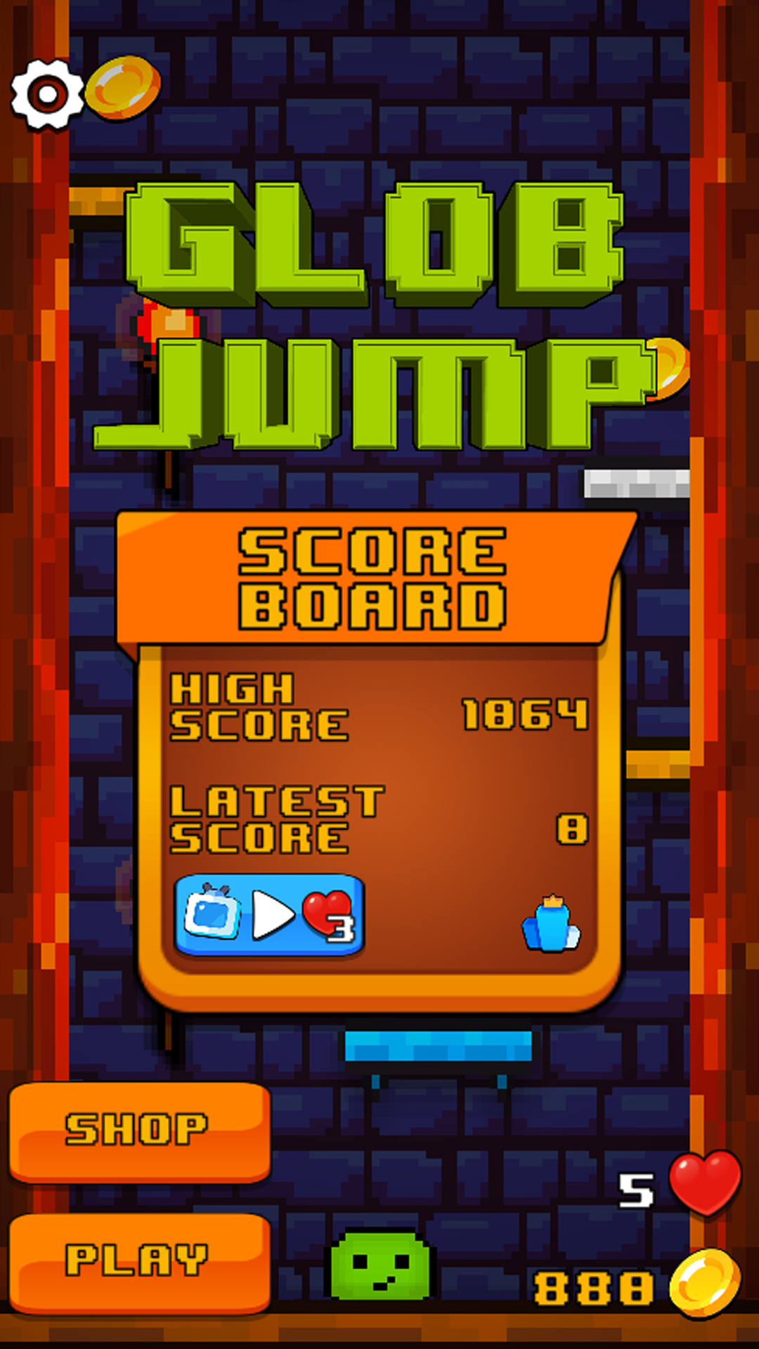 Screenshot of Glob Jump