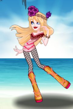 Ghouls Fashion Style Monsters Dress Up Makeup Game ภาพหน้าจอเกม