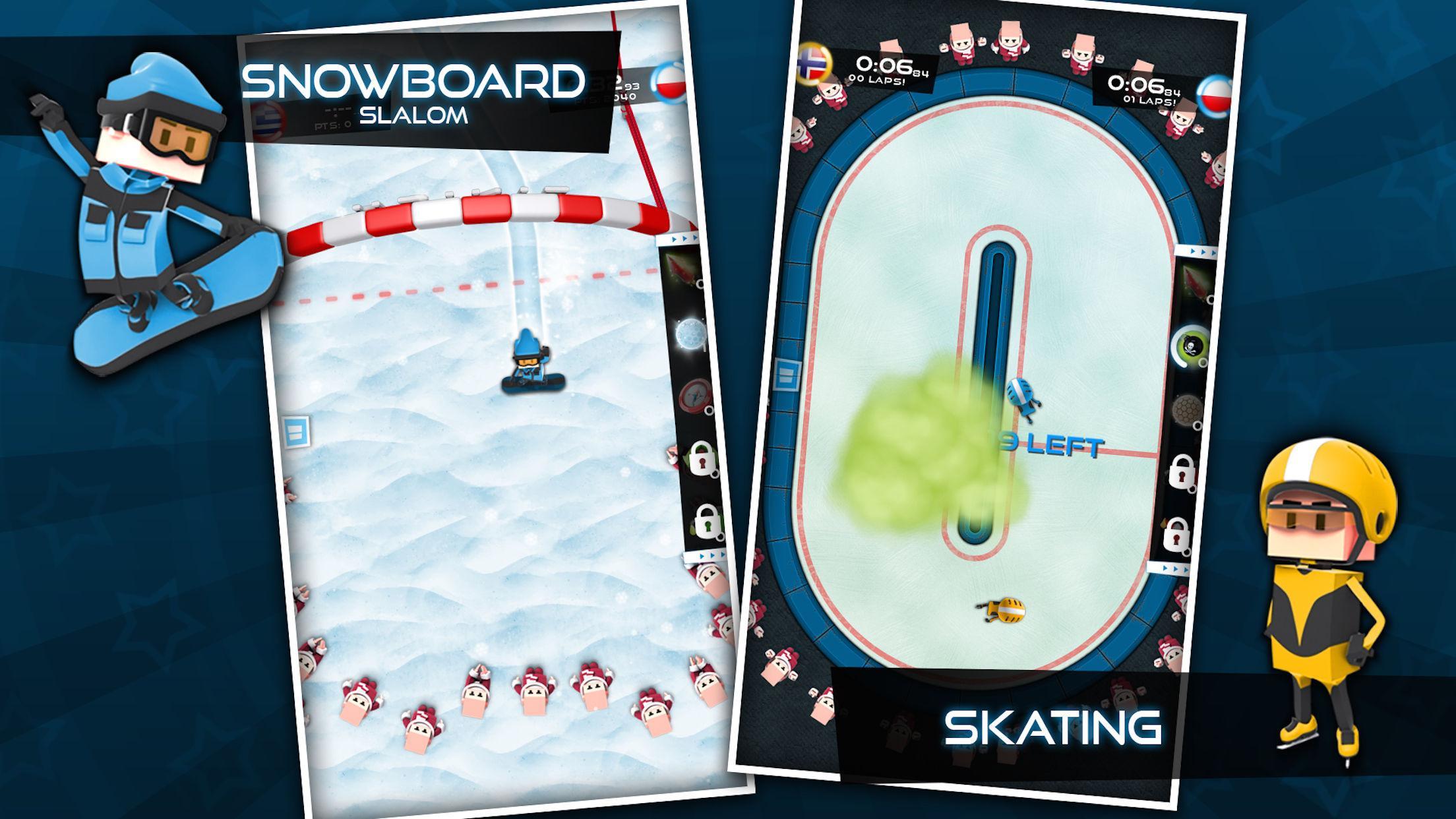 Flick Champions Winter Sports Game Screenshot