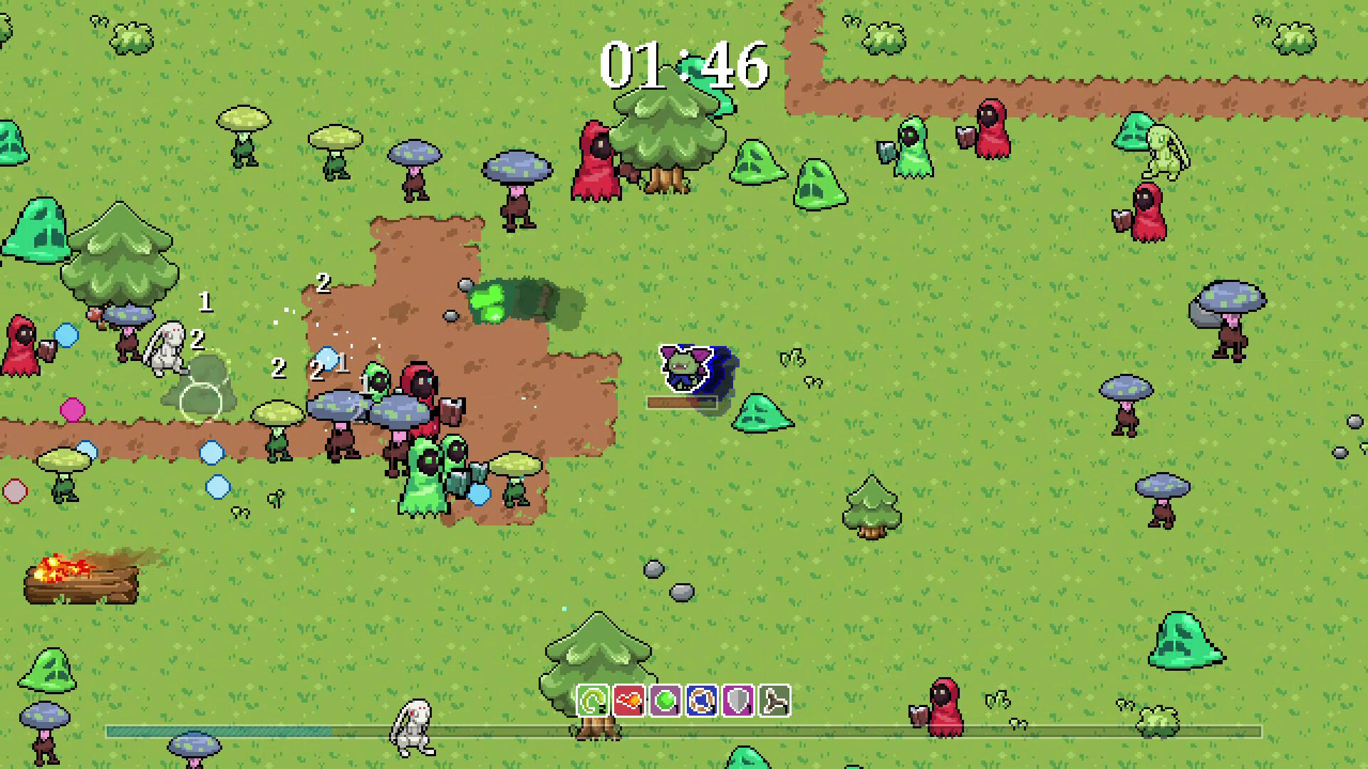 Whispike Survivors - Sword of the Necromancer Game Screenshot