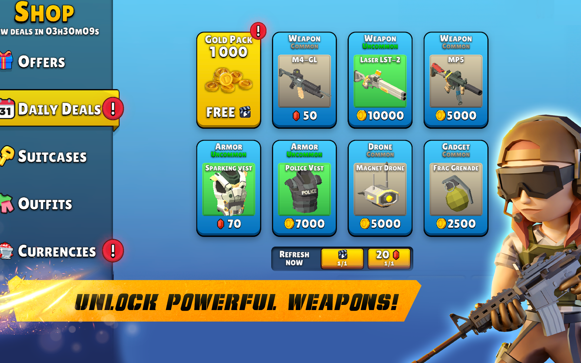 Скриншот игры Exfil: Loot & Extract