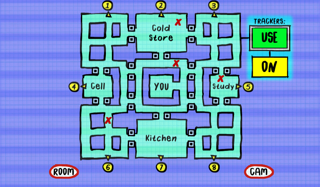 Скриншот игры Stickman Five Nights Survive 2