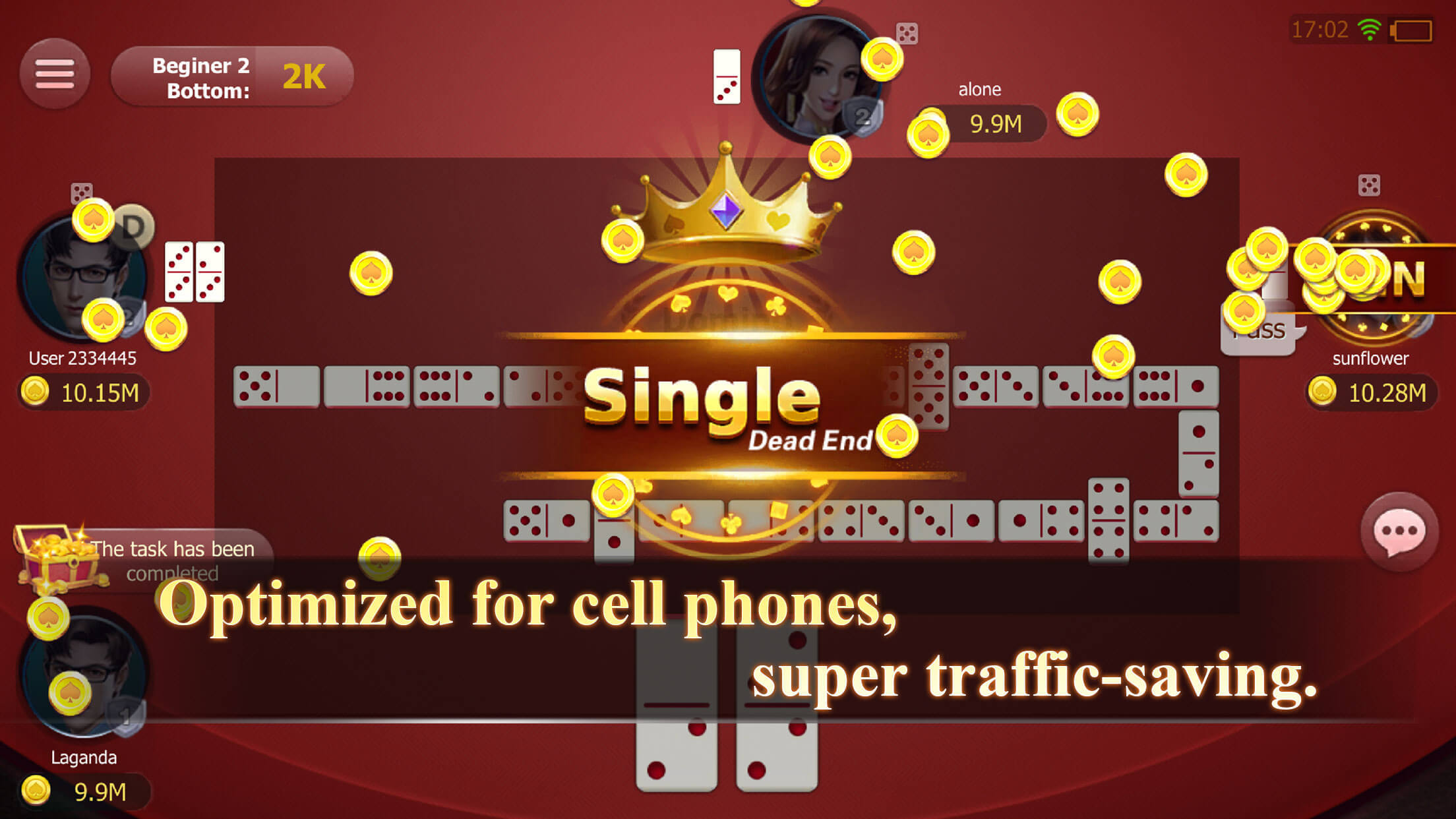 Screenshot of High Domino Online