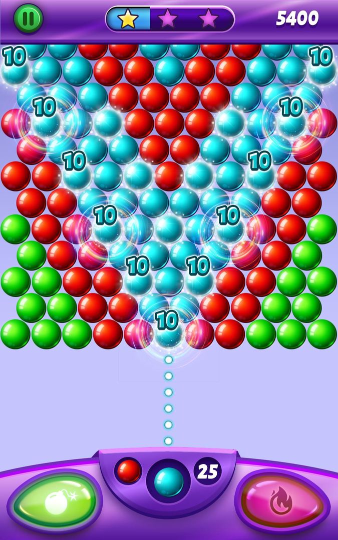 Screenshot of Bubble Fever Pop