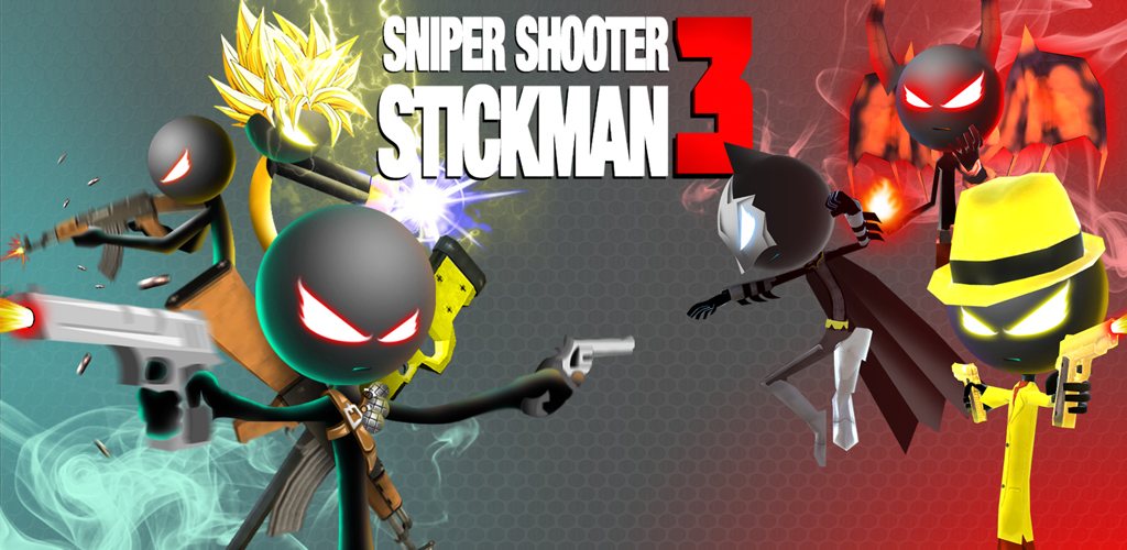 Banner of Sniper Shooter Stickman 3 Fury: giochi di tiro con la pistola 2.6
