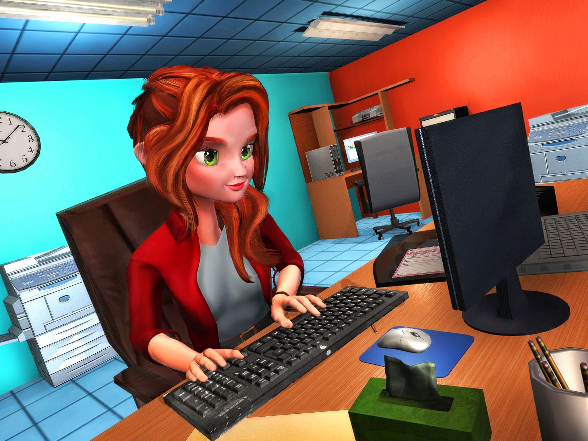 Screenshot of Virtual Mother Family Game: Working Mom Simulator