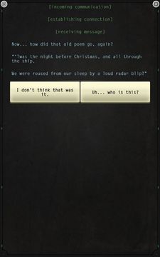 Скриншот игры Lifeline: Silent Night