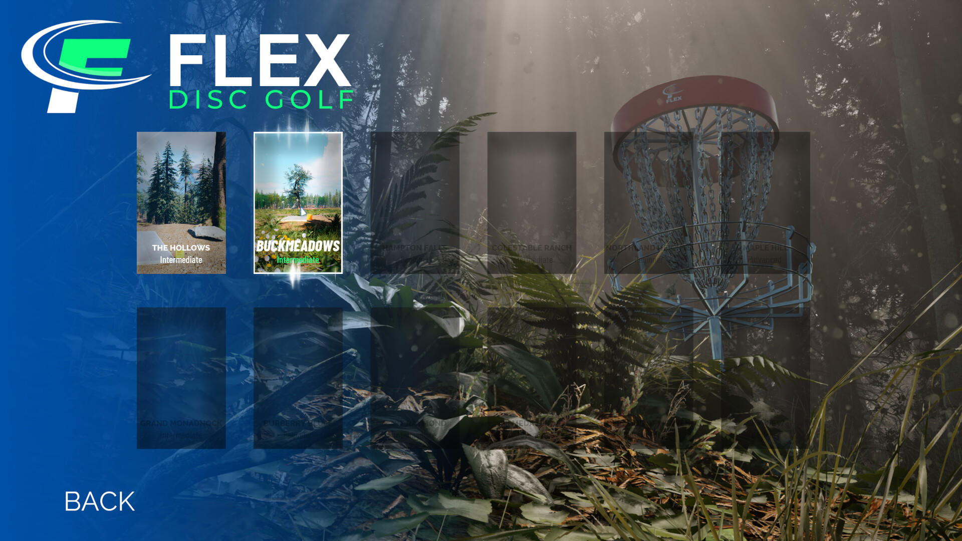 FLEX Disc Golf screenshot game