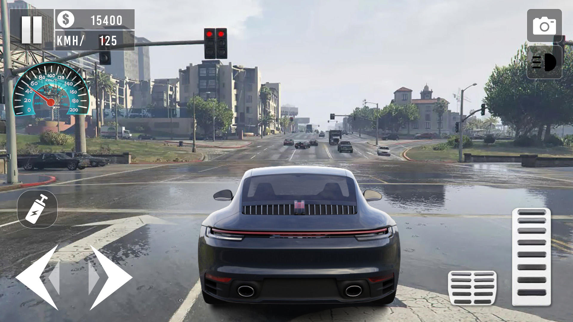 Cuplikan Layar Game Open World Pro Max Car Racing
