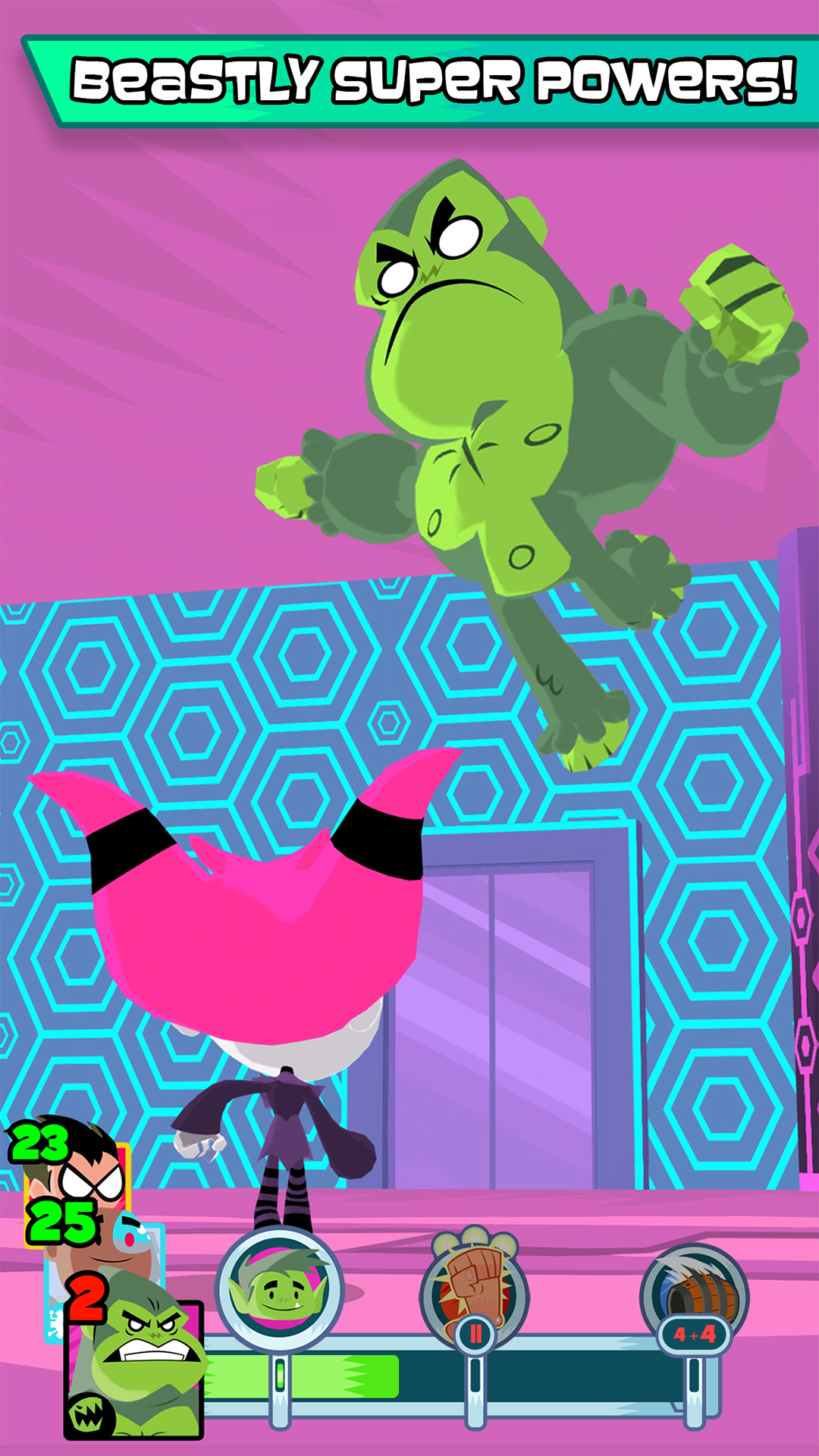 Teeny Titans - Teen Titans Go! Game Screenshot