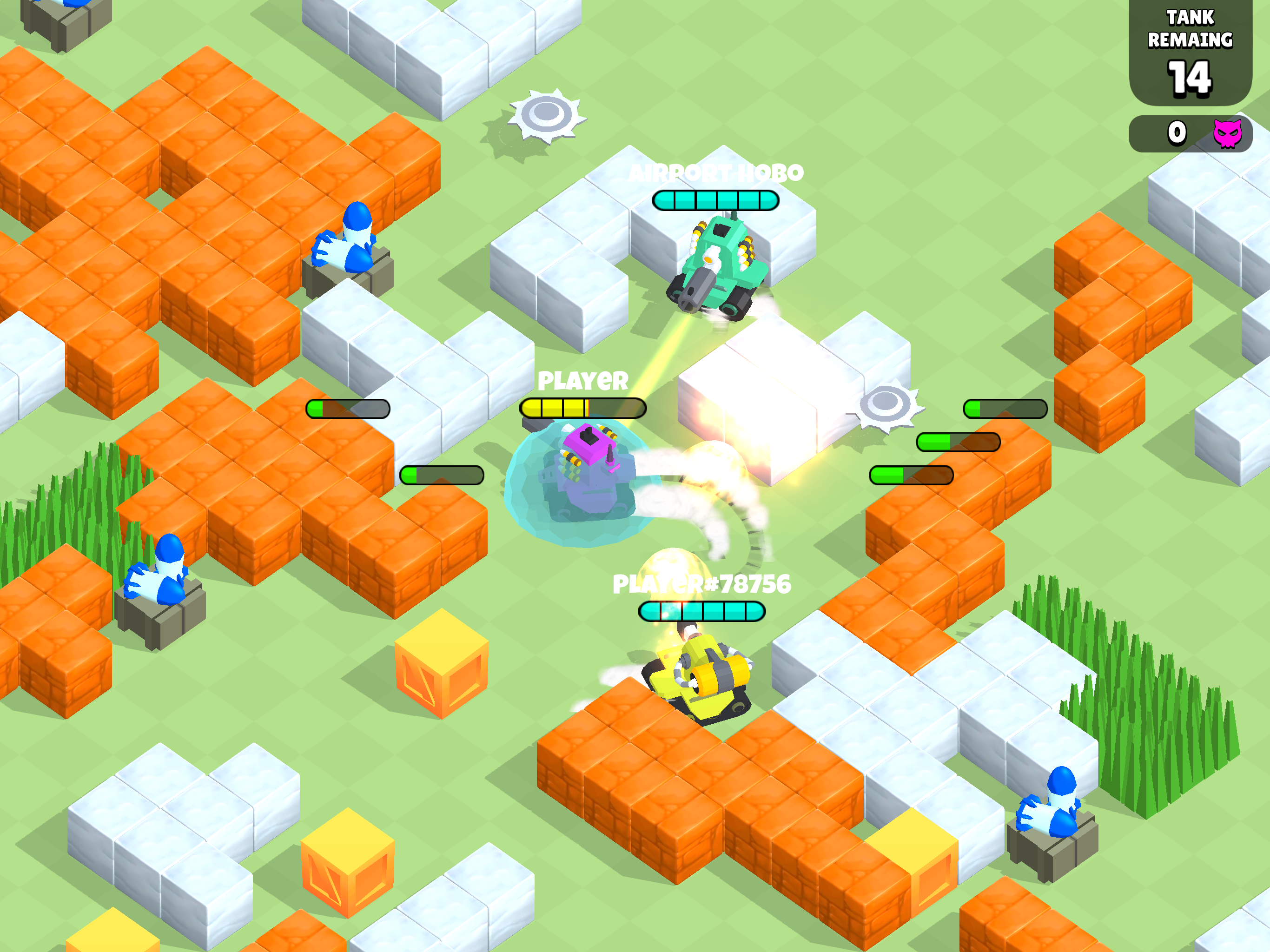 Super Tank Hero screenshot game