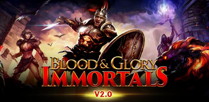 Banner of BLOOD & GLORY: IMMORTALS 
