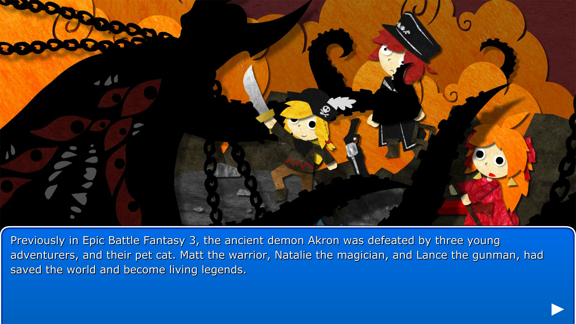 Epic Battle Fantasy 4: RPG Game Screenshot