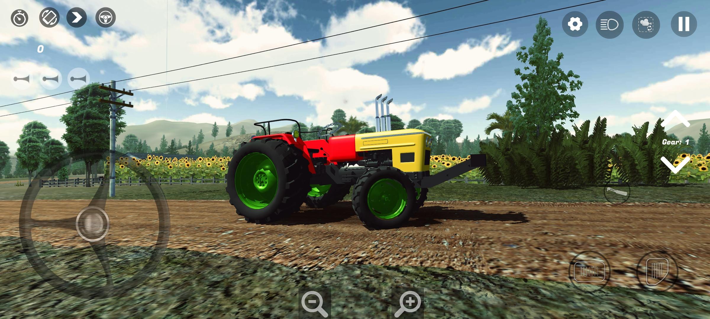 Indian Tractor Simulator Game ภาพหน้าจอเกม