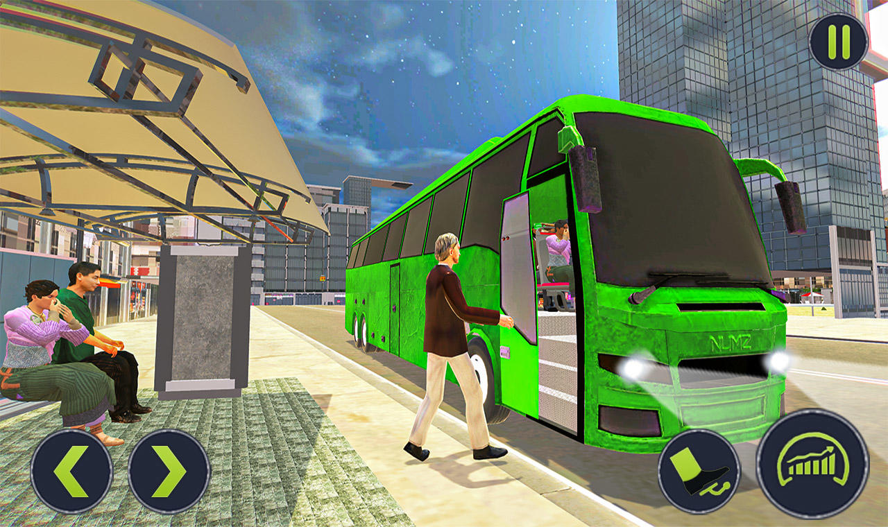 Скриншот игры Real Coach Bus Driving Mudness